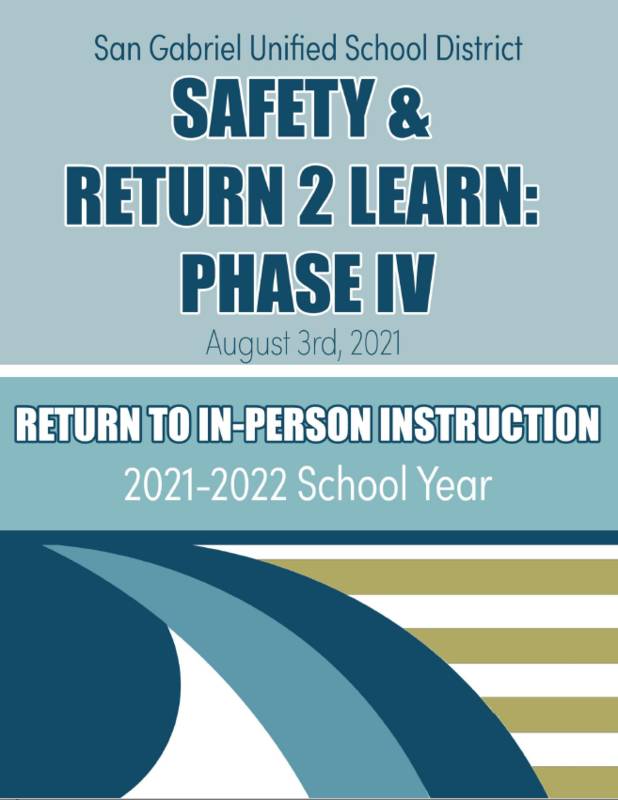 Return to Learn Plan - Phase IV